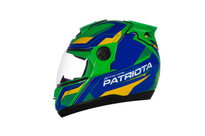 CAPACETE EVOLUTION G8 PATRIOTA TAM 58 VERDE