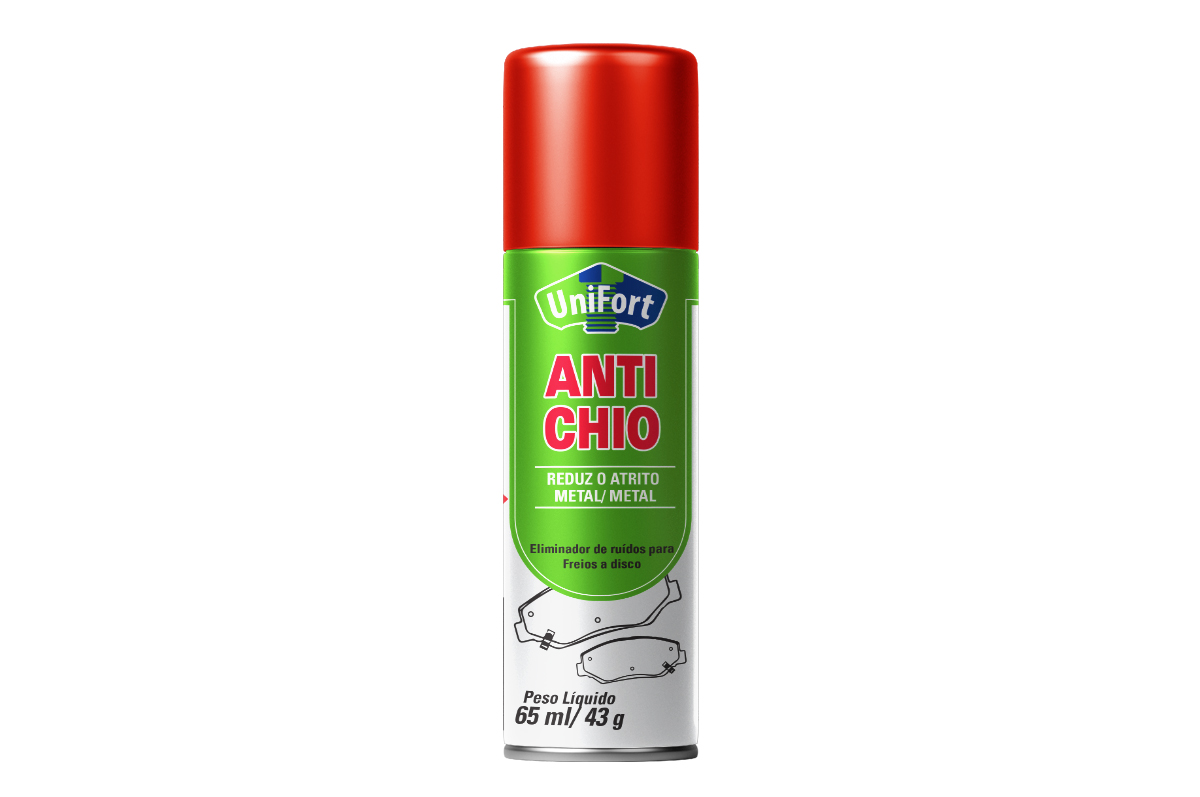 ANTI-CHIO AEROSSOL 65ML/43G FREIO A DISCO UNIFORT