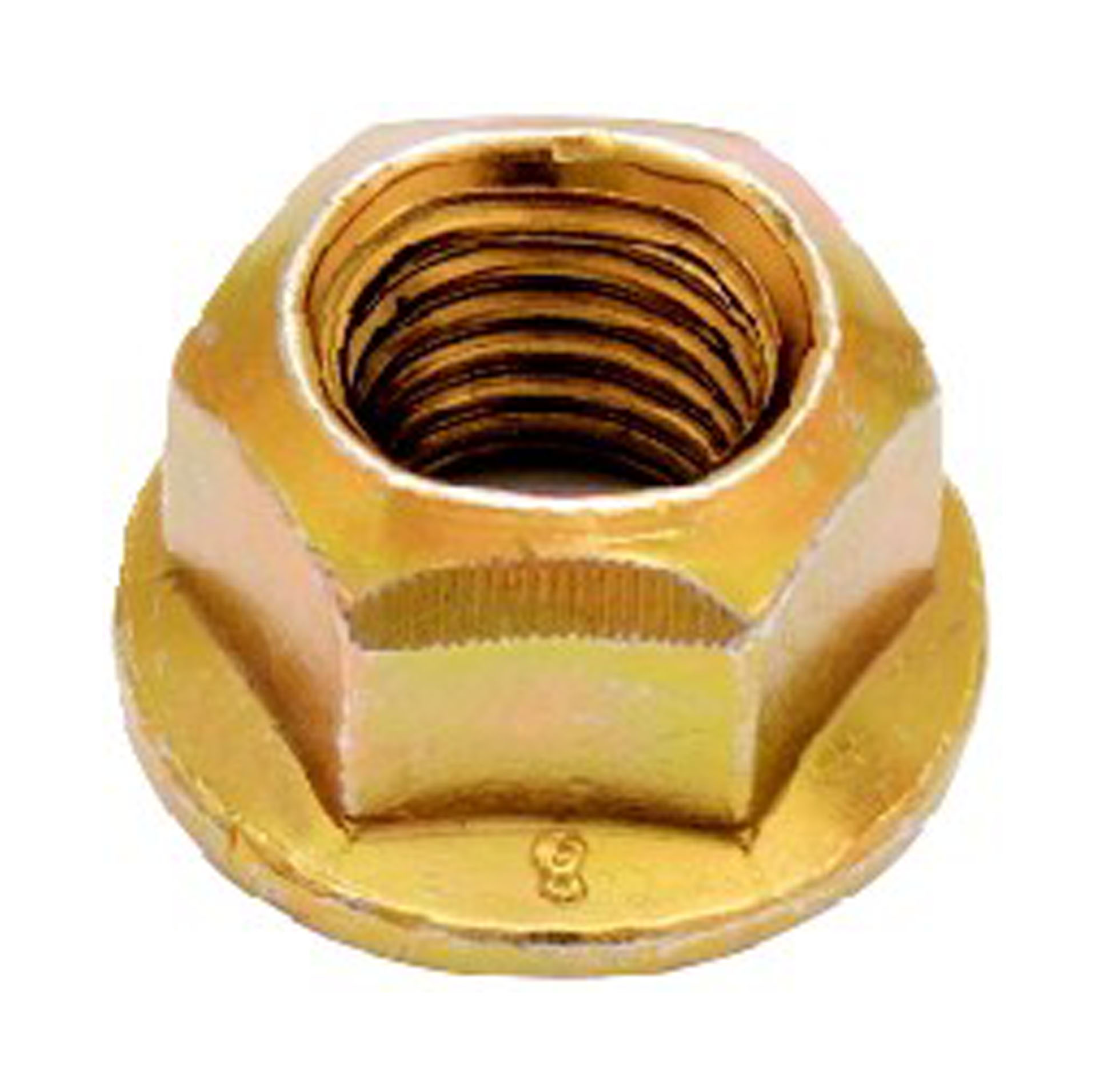 PORCA RODA DT M12X1,25 MB CHV 18MM SEXT.ZN C/FLANGE/TORQUE