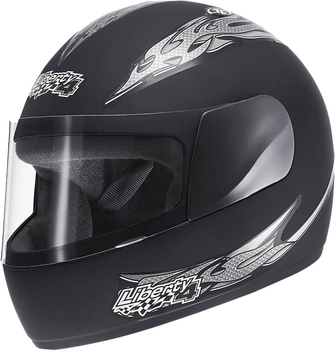 CAPACETE LIBERTY FOUR TAM 58 PRETO FOSCO