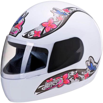 CAPACETE LIBERTY FOUR FOR GIRLS TAM 56 BRANCO