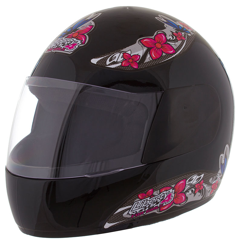 CAPACETE LIBERTY FOUR FOR GIRLS TAM 56 PRETO