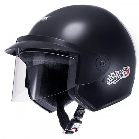 CAPACETE LIBERTY THREE TAM.58 PRETO