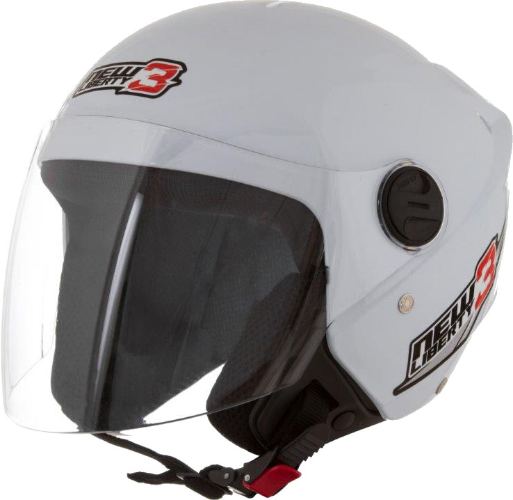 CAPACETE NEW LIBERTY THREE TAM 56 BRANCO