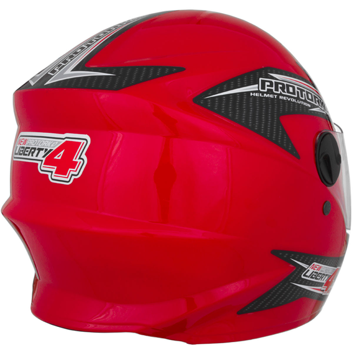 CAPACETE NEW LIBERTY FOUR TAM 56 VERMELHO