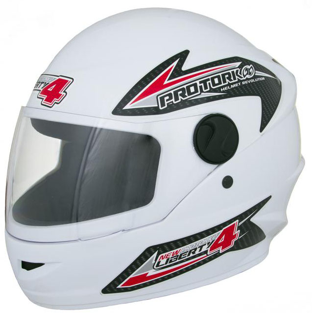 CAPACETE NEW LIBERTY FOUR TAM 60 BRANCO