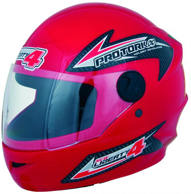 CAPACETE NEW LIBERTY FOUR TAM 60 VERMELHO