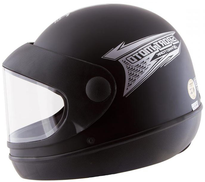 CAPACETE SPORT SM TAM 58 PRETO FOSCO