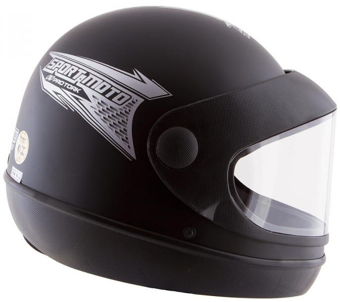 CAPACETE SPORT SM TAM 60 PRETO FOSCO