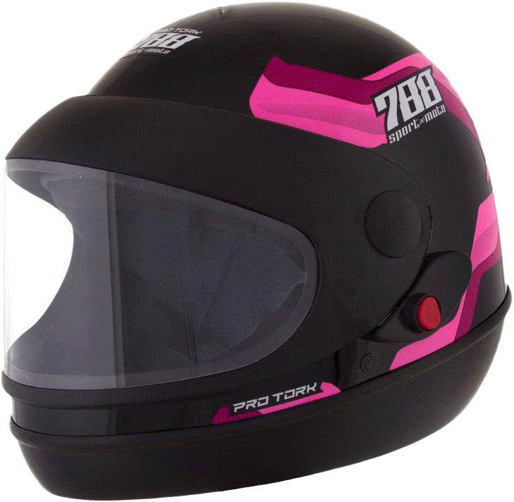 CAPACETE SPORT SM 788 TAM 56 ROSA