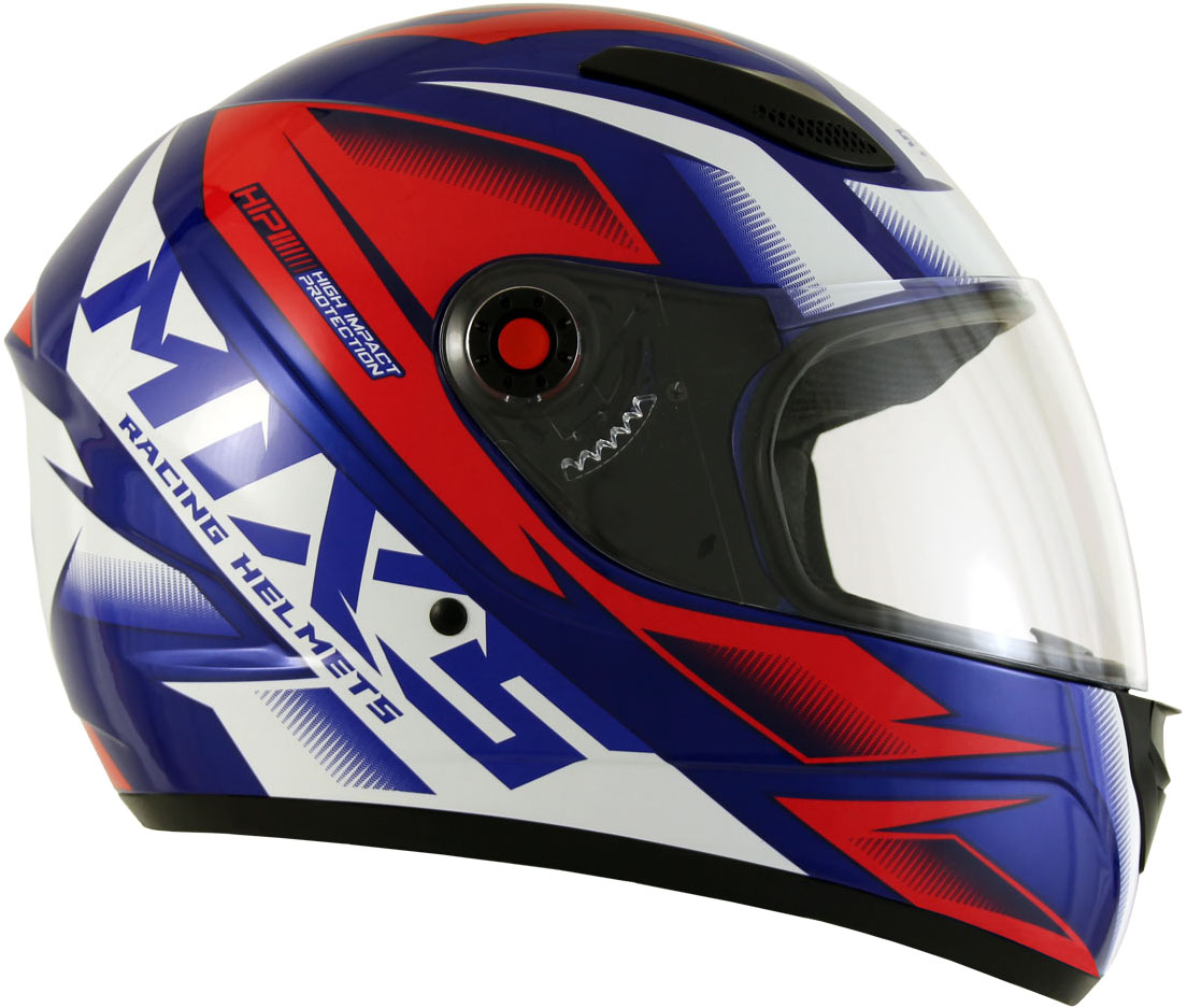 CAPACETE MIXS FOKKER STORM FUNDO AZUL BRILH TAM 56 AZUL/VM