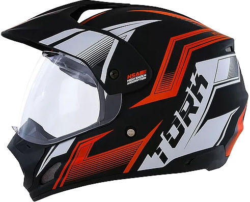 CAPACETE TH-1 VISION NEW ADVENTURE TAM 56 LARANJA