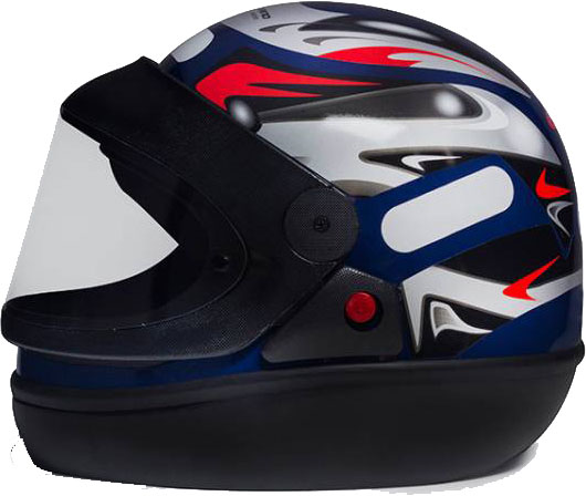 CAPACETE SAN MARINO 58 AZUL