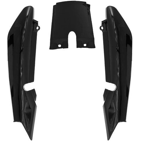 RABETA COMPLETA YBR 125 02/08 PRETO KIT 3PCS