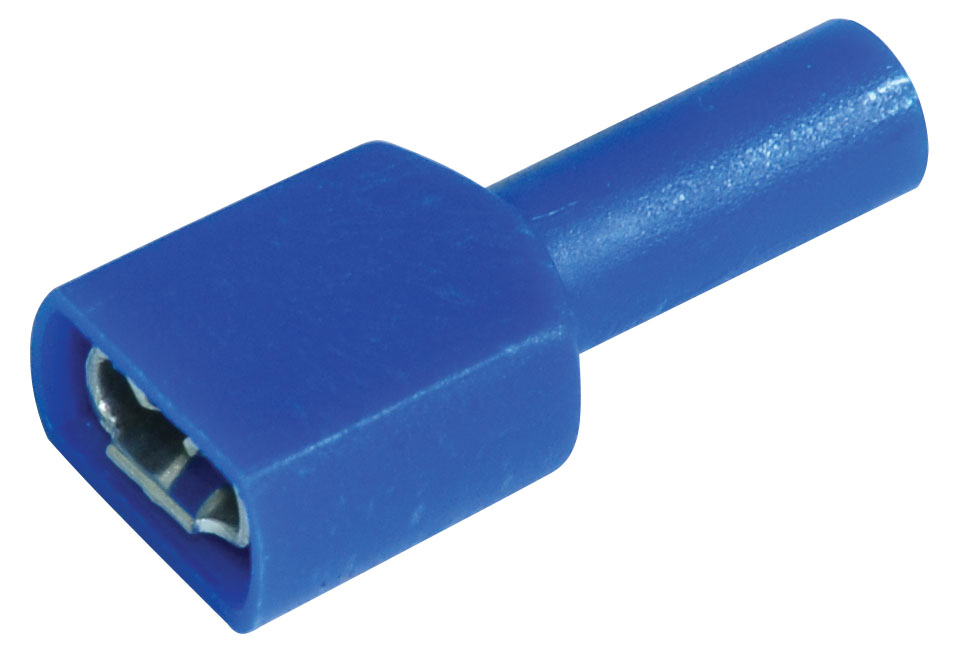 TERMINAL FEMEA LATAO FIO 1,5-2,5MM SERIE 6,3MM TI NYLON AZ