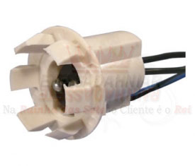 SOQUETE 2 POLOS ADAPT. GARRA P/LAMP 1034 PY-21W PINO PARALEL