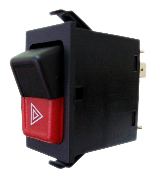 INTERRUPTOR LUZ EMERGENCIA 24V 7 TERM MB ONBUS FD CARGO