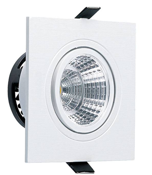 LED SPOT EMBUTIR QUADRADO 6W/3000K