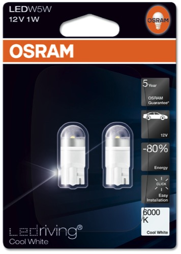 LAMPADA LED 1 POLO 12V 1W 2850CW BL2 OSRAM