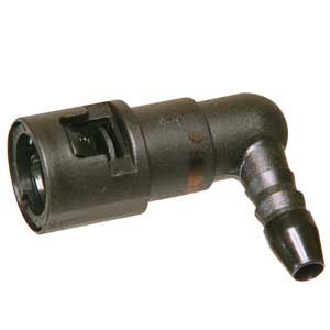 CONECTOR ENGATE RAPIDO 3/8X5/16 90 GRAUS POP TOP PRETO