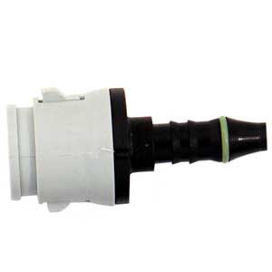 CONECTOR ENGATE RAPIDO 5/16X5/16 RETO CINZA