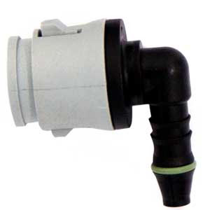 CONECTOR ENGATE RAPIDO 5/16X5/16 90 GRAUS CINZA