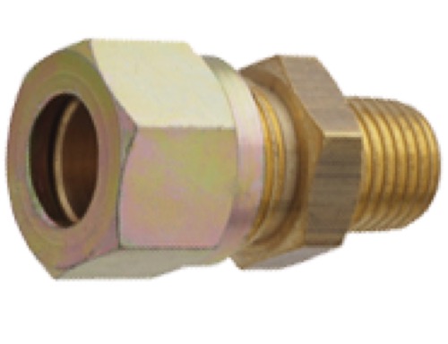 CONECTOR MACHO INSTANTANEO PLASTICO TUBO 10MM ROSCA 3/8