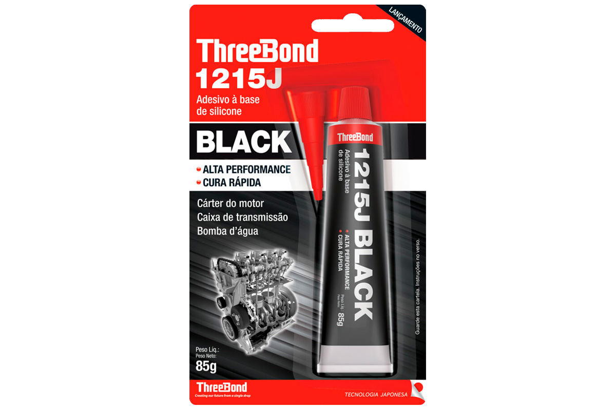 SILICONE NEUTRO BLACK 85G THREE BOND