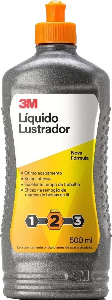 LIQUIDO LUSTRADOR POLIR PRETO 500ML 3M