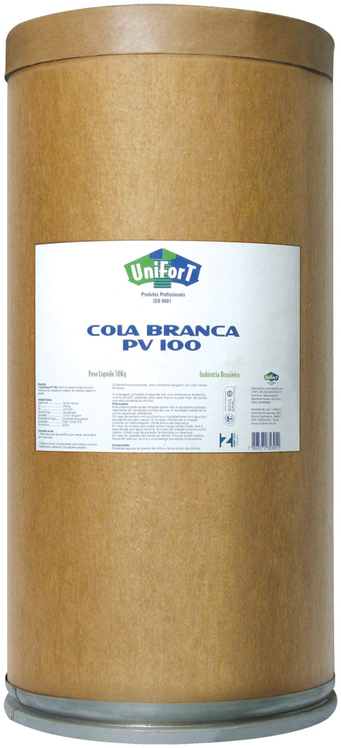 COLA BRANCA PVA100 50KG UNIFORT