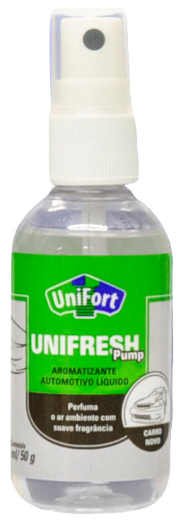 AROMATIZANTE UNIFRESH PUMP CARRO NOVO 60ML