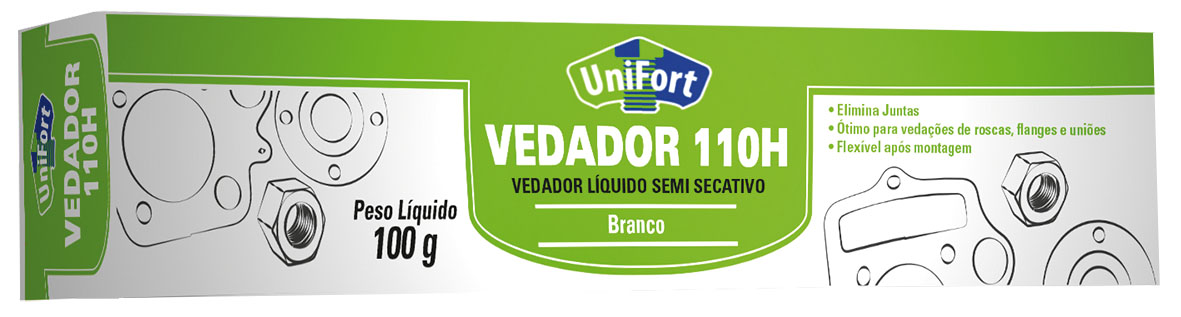 VEDADOR 110H BRANCO 100G UNIFORT