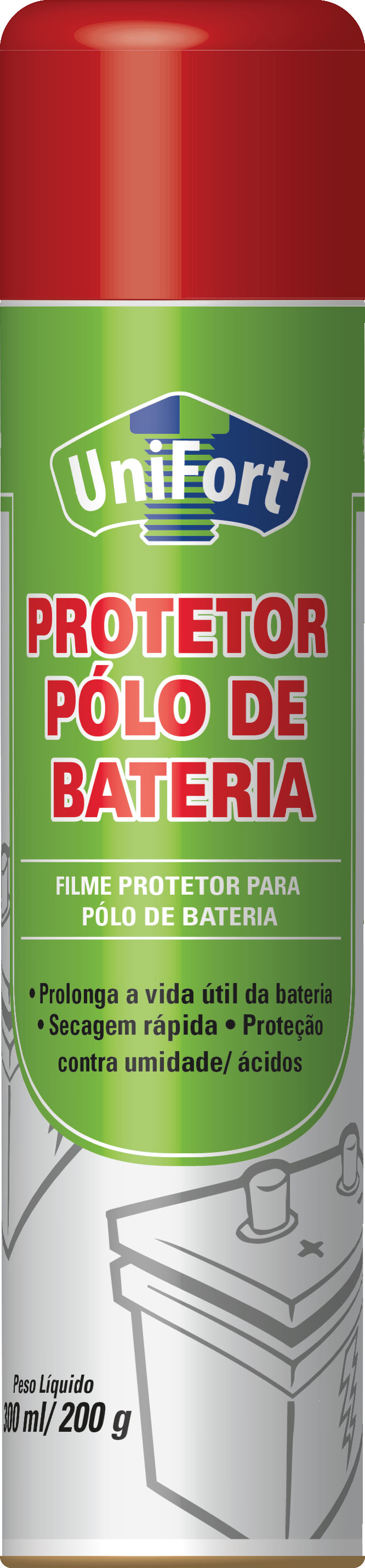 PROTETOR POLO BATERIA 300ML