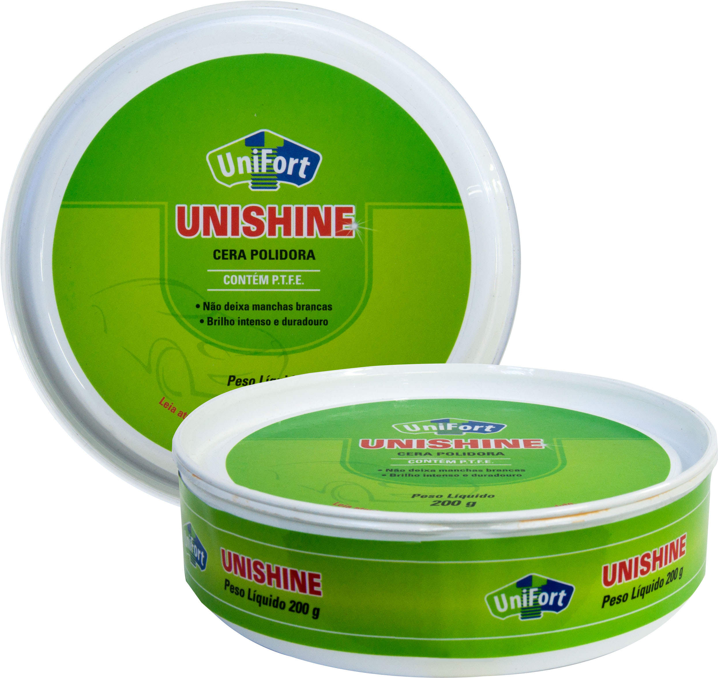 CERA PASTA POLIDORA UNISHINE 200G LARANJA