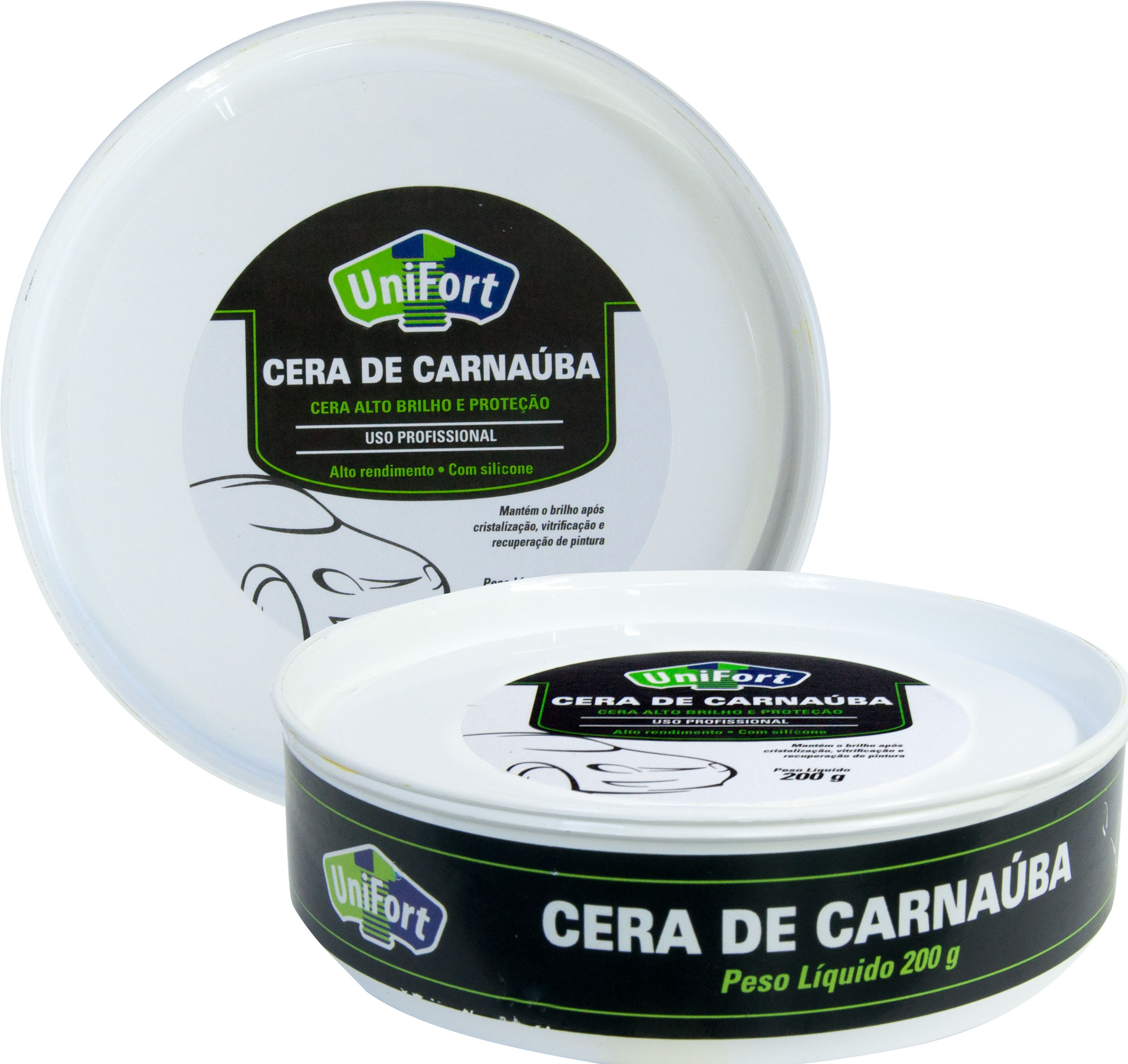 CERA PASTA CARNAUBA 200G USO PROFISSIONAL