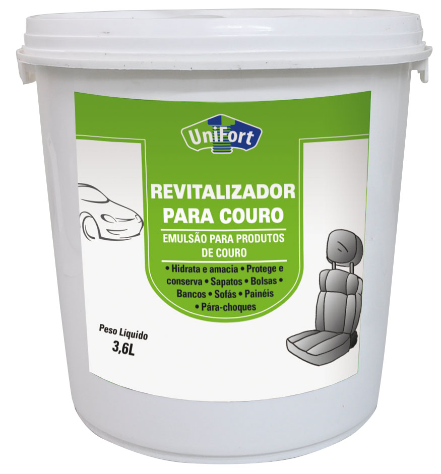 REVITALIZADOR COURO/PLASTICOS GEL 3,6KG UNIFORT