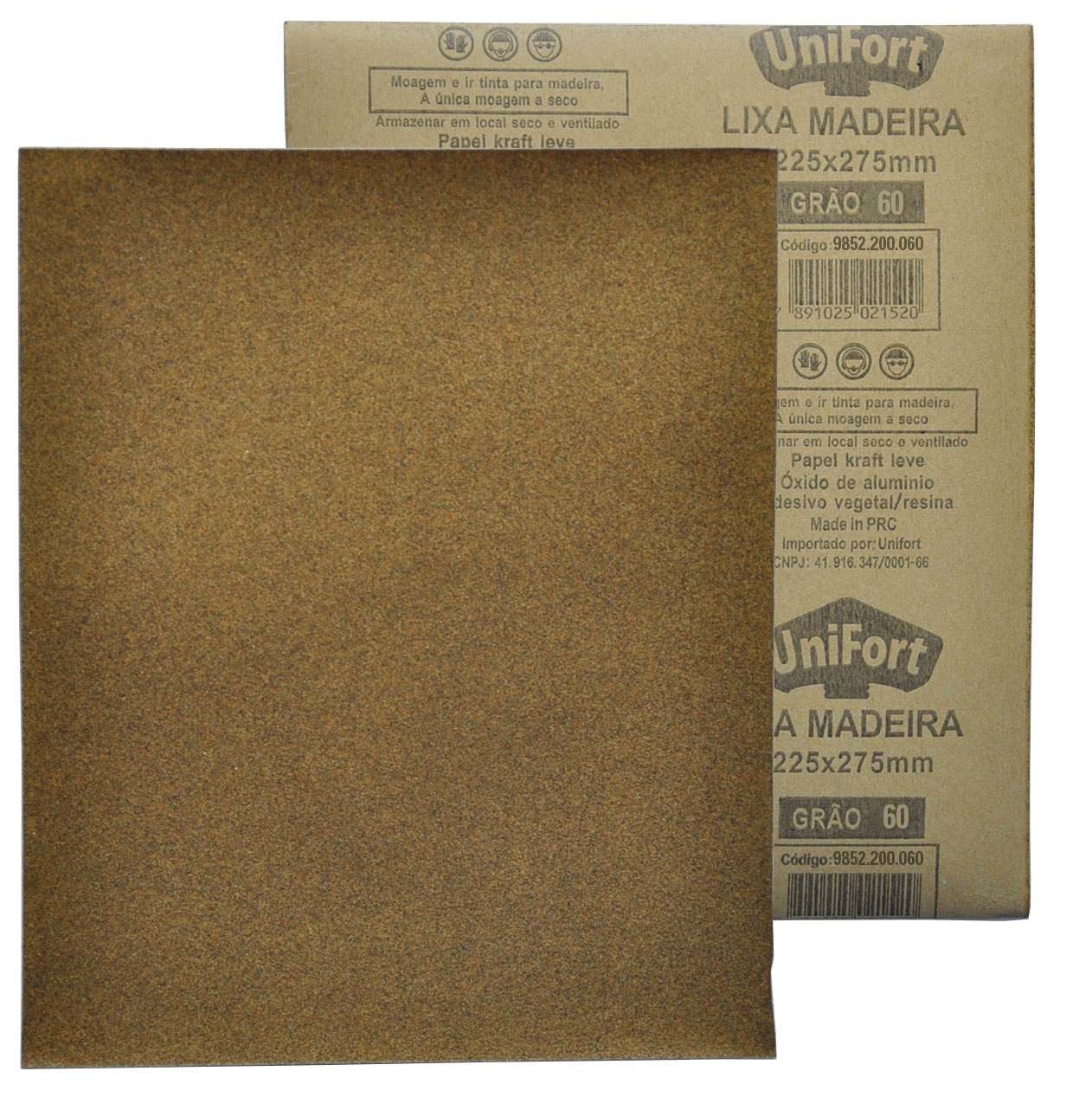 LIXA GRAO 60 MADEIRA 225X275MM