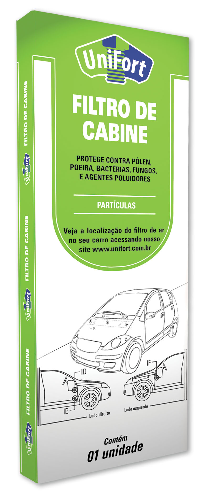 FILTRO ANTI-POLEN VOLVO CAMINHAO VM240/260/310