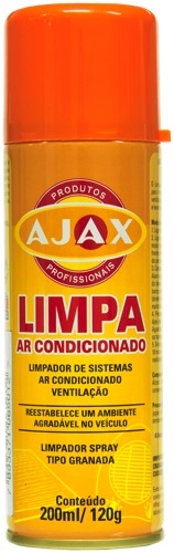 LIMPA AR CONDICIONADO LIMA LIMAO 200ML/120G AJAX