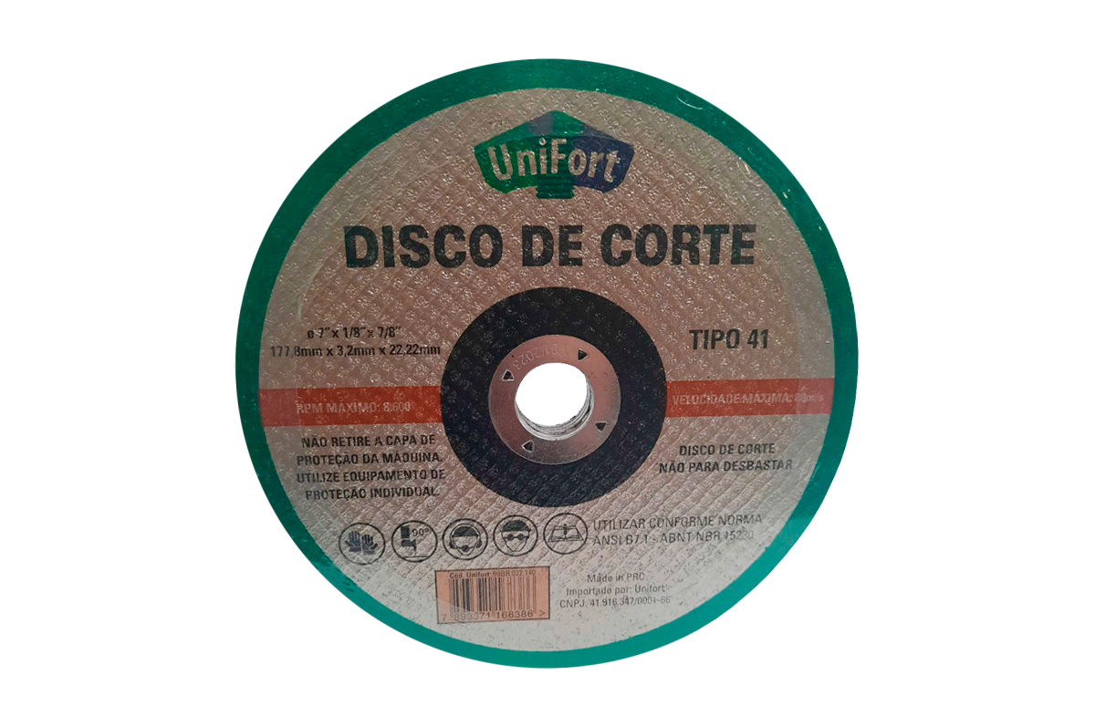 DISCO CORTE ACO/METAL 2T 7X1/8X7/8