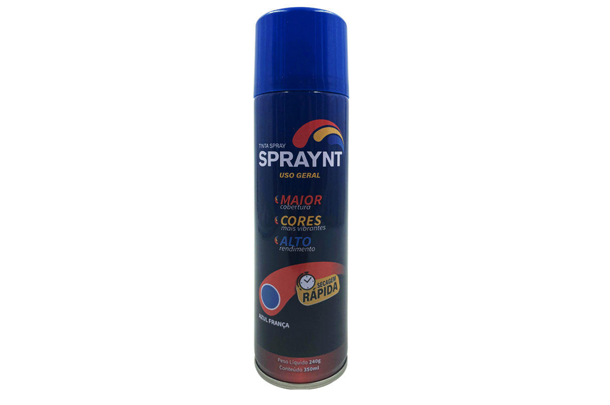 TINTA SPRAY AZUL CLARO USO GERAL 350ML/240G SPRAYNT