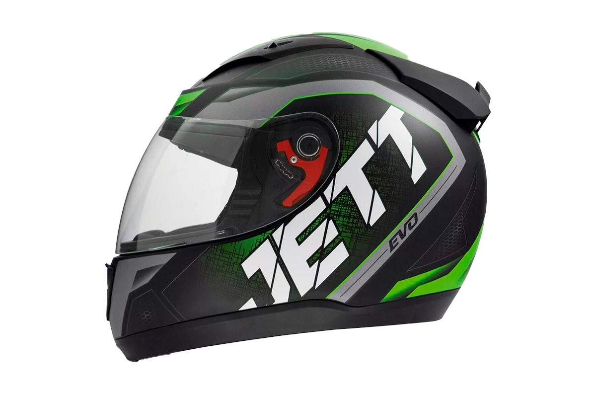 CAPACETE JETT EVO LINE FOSCO TAM 60 VERDE