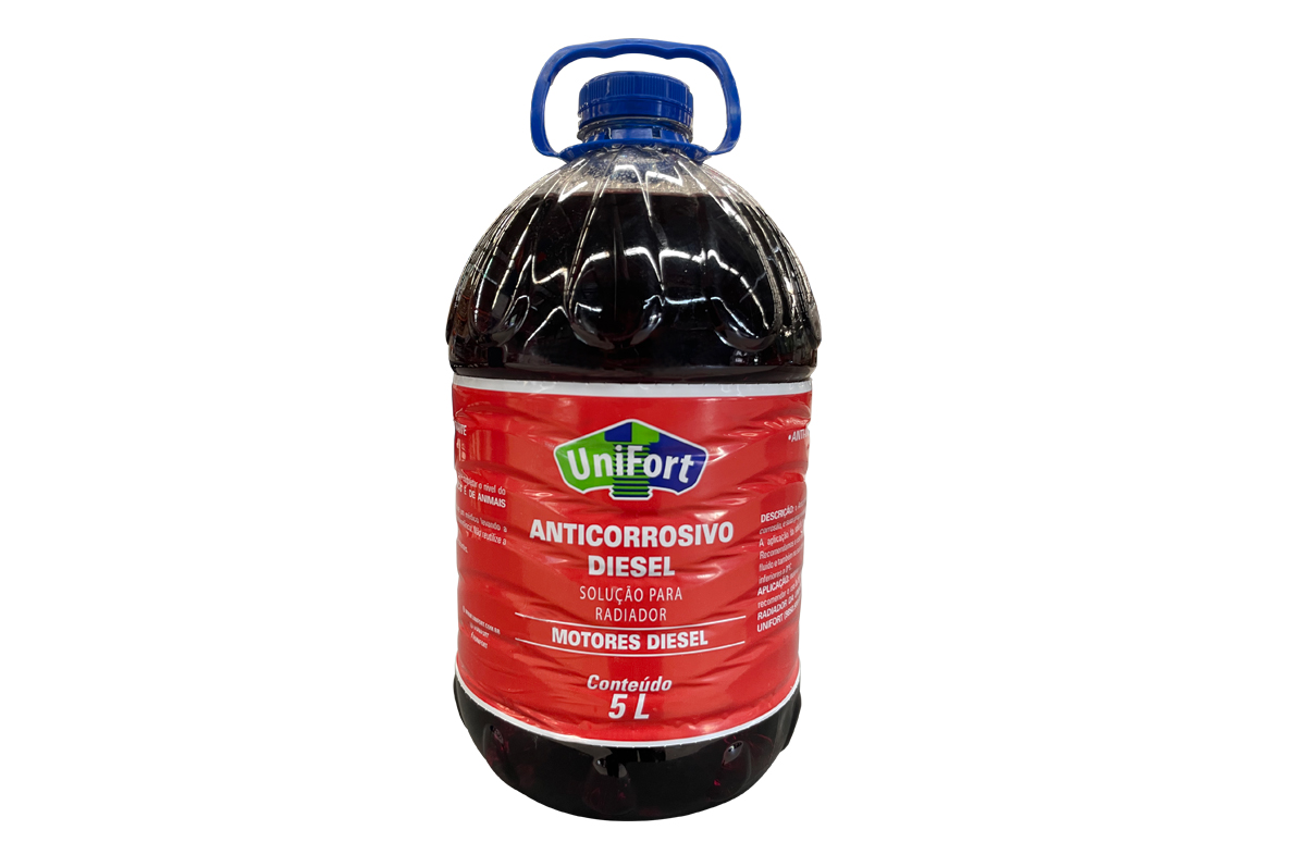 ADITIVO RADIADOR ANTICORROSIVO DIESEL 5L VERMELHO UNIFORT