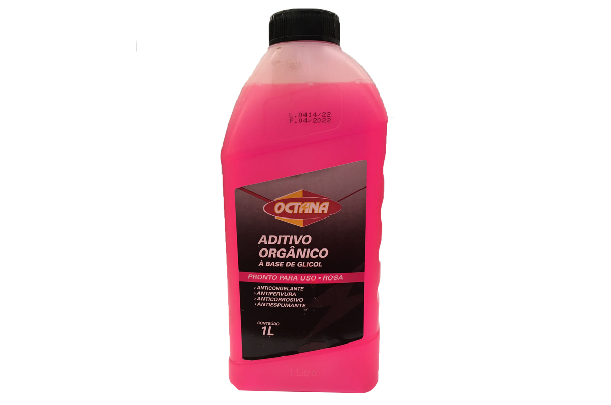 ADITIVO RADIADOR PRONTO P/USO 1L ROSA ORGANICO OCTANA