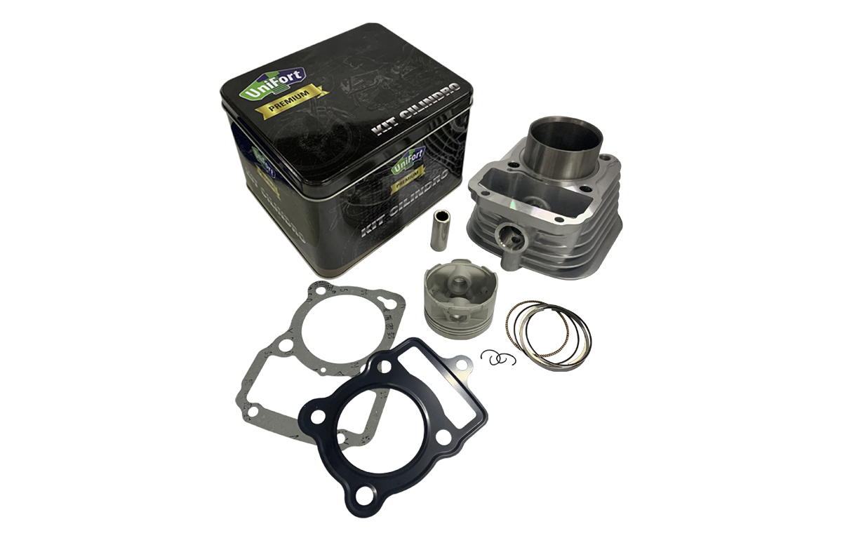 KIT CILINDRO MOTOR COMPLETO TITAN 125/FAN 02 08