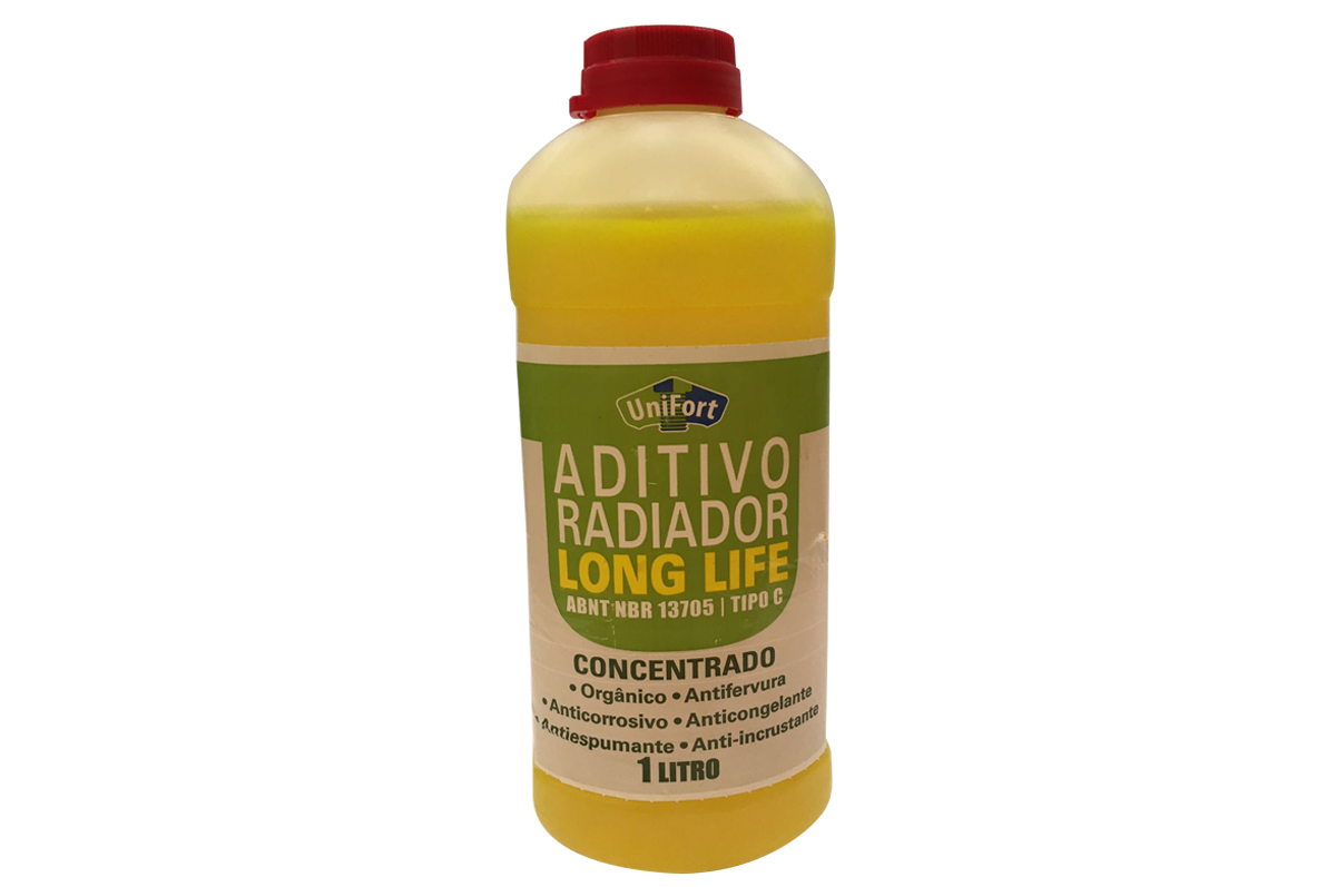 ADITIVO RADIADOR CONCENTRADO 1L AMARELO ORGANICO UNIFORT