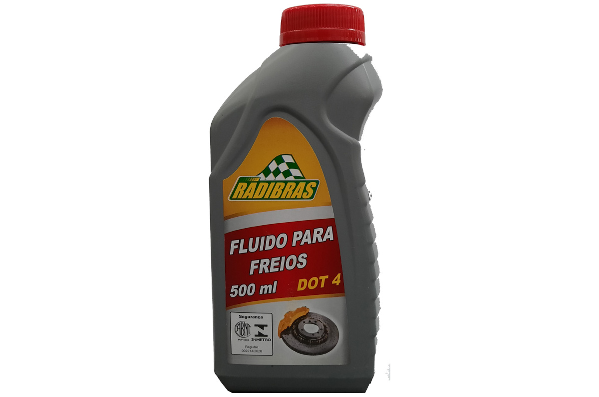 FLUIDO FREIO DOT 4 500ML RADIBRAS