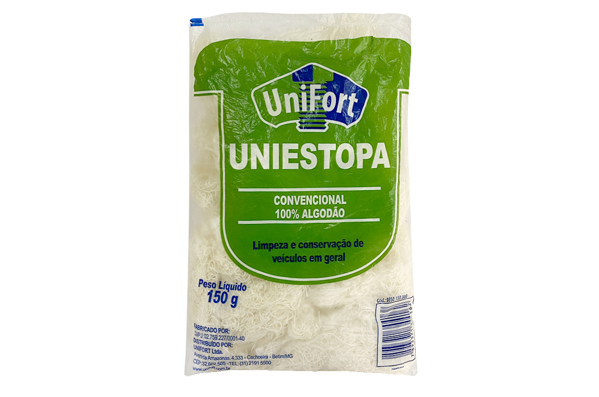 ESTOPA BRANCA 150G UNIFORT