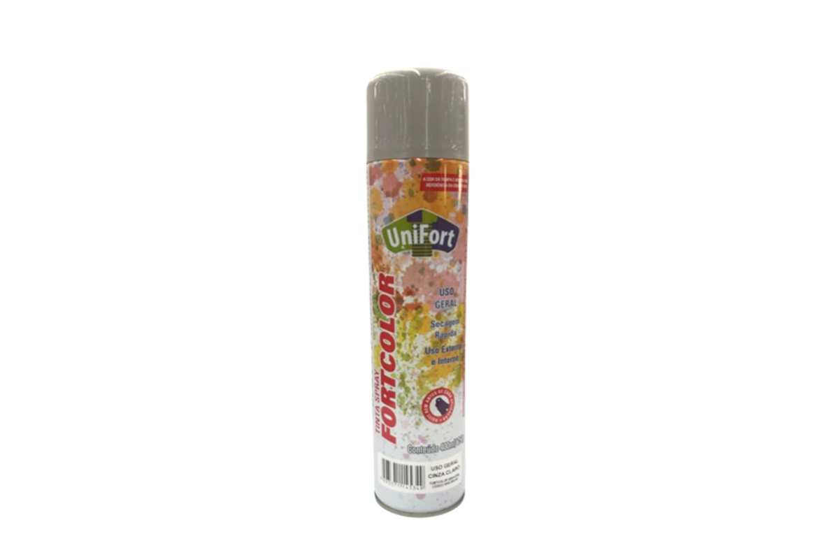 TINTA SPRAY CINZA CLARO USO GERAL 400ML/250G CHEMICOLOR