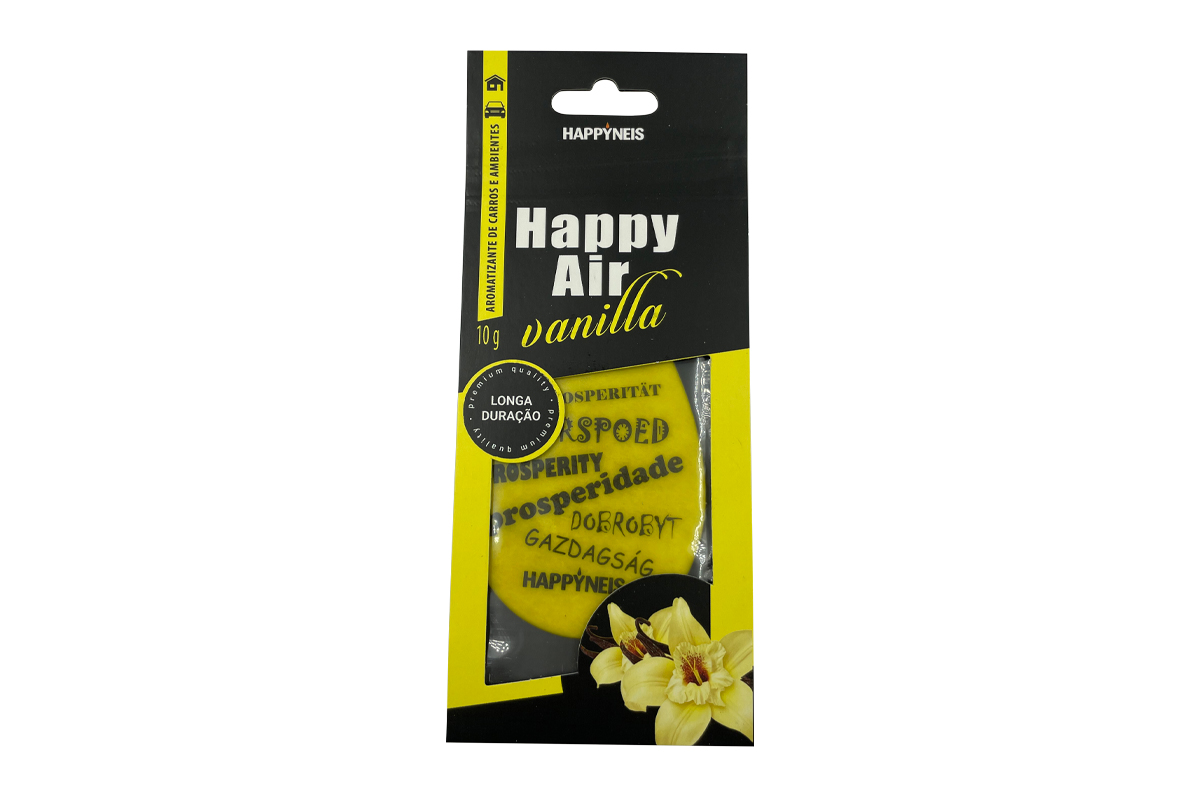 AROMATIZANTE PROSPERIDADE VANILLA 10G HAPPY AIR